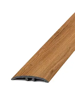 Přechodové lišty a profily > Multi Prechodový profil CANADIAN DESIGN Multi Canmore 50 mm, oblý (lepený) | nivelácia 0 - 7 mm | 8594187731632