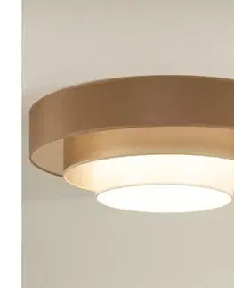 Svietidlá  - LED Stropné svietidlo LUNETA LED/26W/230V pr. 60 cm 4000K hnedá/zlatá 606141