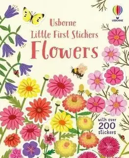 Nalepovačky, vystrihovačky, skladačky Little First Stickers Flowers - Caroline Young,Jean Claude