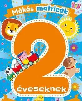 Nalepovačky, vystrihovačky, skladačky Mókás matricák 2 éveseknek