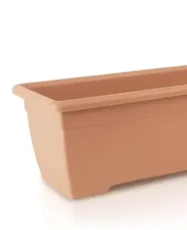 Záhradné kvetináče ProsperPlast Kvetináč BALCONY CAN | terakota 50 cm