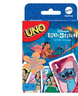 Rodinné hry Kartová hra UNO Lilo & Stitch