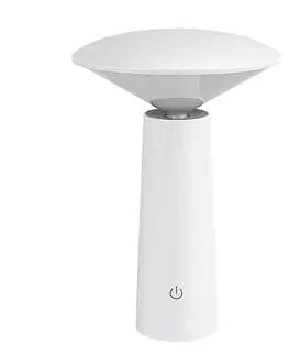 Lampičky Rabalux 77146 stolná funkčná LED lampička Poperro, 3W, IP20, biela