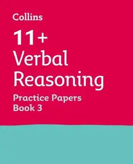 Príprava do školy, pracovné zošity 11+ Verbal Reasoning Practice Papers Set C - 11+