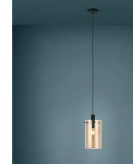 Svietidlá Eglo 39537 - Luster na lanku POLVERARA 1xE27/40W/230V 39537