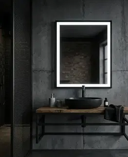Kúpeľňové zrkadlá Zrkadlo LED 73CZ 70x90