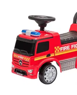 Odrážadlá Buddy Toys Odrážadlo Mercedes Hasiči 2xAA červená 57002791