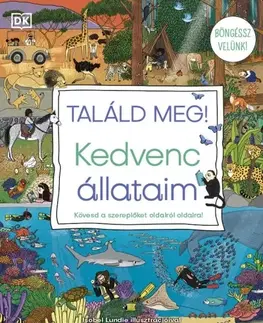 Leporelá, krabičky, puzzle knihy Találd meg! Kedvenc állataim