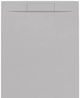 Vane Sprchová vanička obdĺžniková SAT Fusion 100x90 cm liaty mramor Gris Perla SATFU10090GRP SATFU10090GRP