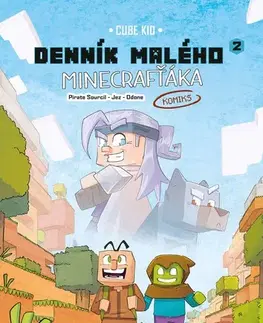 Dobrodružstvo, napätie, western Denník malého Minecrafťáka: komiks 2 - Cube Kid
