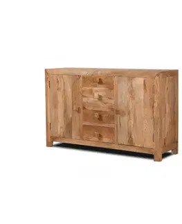 Komody Komoda Hina 140x90x45 z mangového dreva