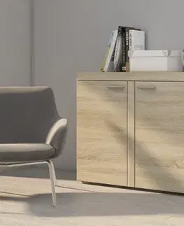 Komody ArtLemp Komoda SUMBA 3F | dub sonoma