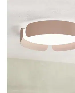 Svietidlá Eglo 99623 - LED stropné svietidlo VALCASOTTO LED/20W/230V Ø 37 cm hnedá 99623