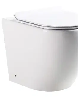Sanitárna keramika Stojaca WC misa Alice s doskou voľne padajúca