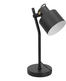 Lampy SmartLED Stolová lampa 1xE27/40W/230V čierna 7934