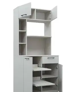 Kuchynské skrinky CAPSULE kuchynská skrinka NO1, grafit