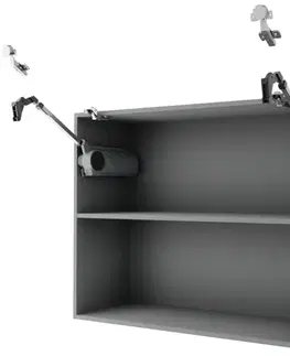 Korpusy Korpus  sivý  W8b / W8bs 90 Av