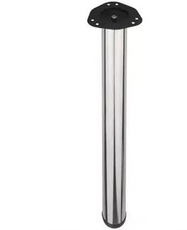 Nábytkové nohy a pätky Nábytková noha 1100/60 mm chróm