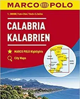 Európa Itálie č.13-Kalabrien 1:200T MD