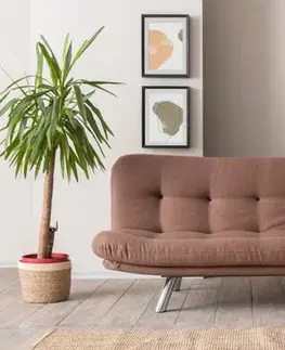 Pohovky a gauče Trojmiestna rozkladacia pohovka Misa Small Sofabed - Light Brown