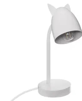 Lampy Atmosphera - Detská stolná lampa OREILLES 1xE14/40W/230V biela 158756B