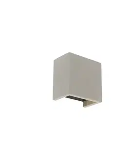 Nástenné osvetlenie Priemyselná nástenná lampa z betónu - Meave