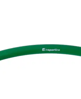 Ostatné fitness náradie Plastová obruč inSPORTline Hulaho 70 cm zelená