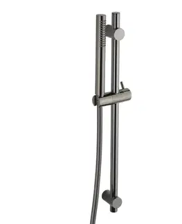 Kúpeľňové batérie SAT Sprchový set SAT Dark PVD Gun Metal SATBSSSDA SATBSSSDA