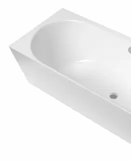 Vane Voľne stojaca vaňa SAT Vision 170x75 cm akrylát ľavá SATVVI1700L SATVVI1700L