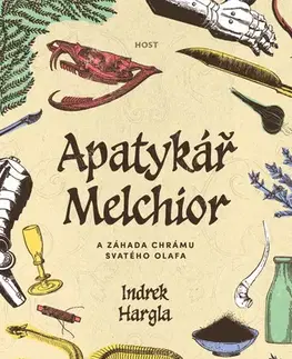 Detektívky, trilery, horory Apatykář Melchior a záhada chrámu svatého Olafa - Indrek Hargla