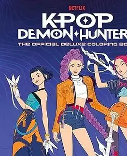 Pre deti a mládež KPop Demon Hunters: Official Colouring Book - Random House Worlds