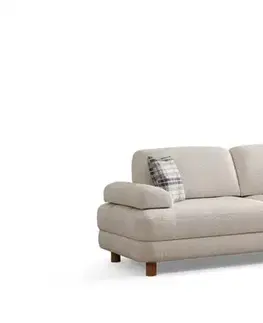 Pohovky a gauče Trojmiestna rozkladacia pohovka Nice 3 Seater - Cream