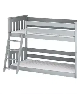 Poschodové postele Posteľ Kevin 90x200 grey