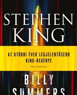 Detektívky, trilery, horory Billy Summers (maďarsky) - Stephen King
