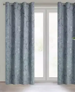 Závesy do spálne Záves WERA 140X250 na priechodkách 391735