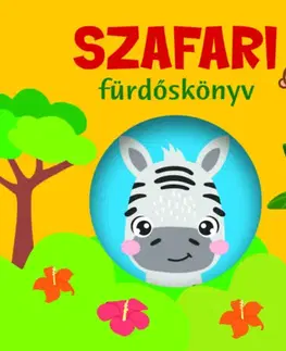 Knižky do vane Szafari - fürdőskönyv