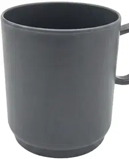 Kelímky, poháriky TVAR - Hrnček 2,5dl tmavošedý