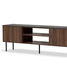 Všetky produkty Szafka RTV Solano RTV Orzech Warmia/Czarny Marmur