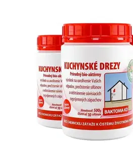 Upratovanie Baktérie do drezov - Baktoma KD 0,5kg Baktoma KD: 0,5 kg