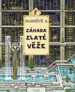 Pre deti a mládež - ostatné Bludiště 2 - Záhada Zlaté věže - Hiro Kamigaki,Ic4design