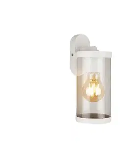 Svietidlá  Vonkajšie nástenné svietidlo 1xE27/60W/230V IP44 biela 23020