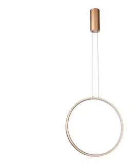 Svietidlá Azzardo  - LED Stmievateľný luster na lanku MASSIMA LED/25W/230V zlatá 