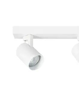 Svietidlá  Bodové svietidlo VOLF 2xGU10/10W/230V biela ML0679