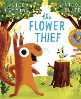 Leporelá, krabičky, puzzle knihy The Flower Thief (CBB) - Alice Hemming