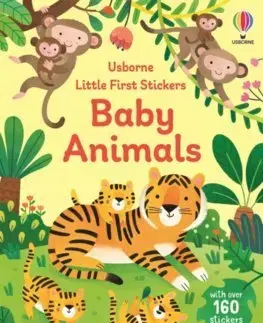 Nalepovačky, vystrihovačky, skladačky Little First Stickers Baby Animals - Jane Bingham,Elisa Ferro