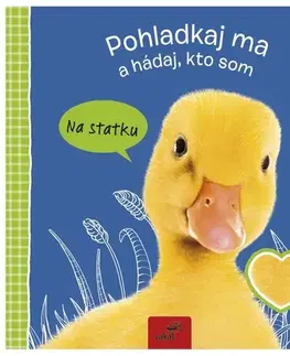 Leporelá, krabičky, puzzle knihy Pohladkaj ma a hádaj, kto som - Na statku