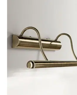 Svietidlá Ideal Lux - Obrazové svietidlo 4xG9/28W/230V bronzová