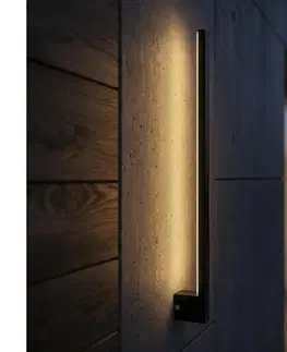 LED osvetlenie  45871 - LED vonkajšie nástenné svietidlo YALTE LED/11W/230V 3000/4000/6500K IP54 čierna 45871