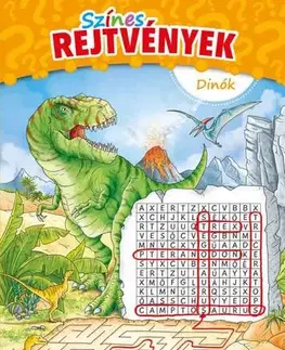 Príprava do školy, pracovné zošity Színes rejtvények - Dinók - neuvedený,Stefan Lohr