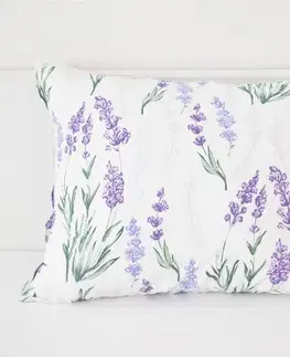Obliečky MKLozkoviny.sk Obliečka Mako jersey 70×90 cm – Levanduľa-  -
